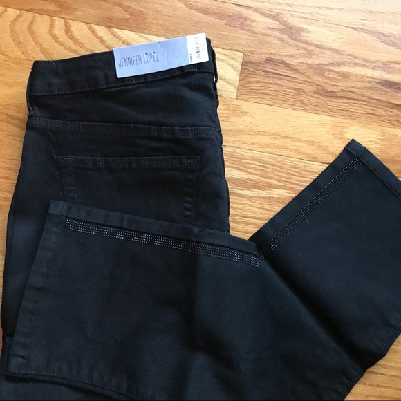 Jennifer Lopez Jeans Embellished Side Stripe - Picture 2 of 4